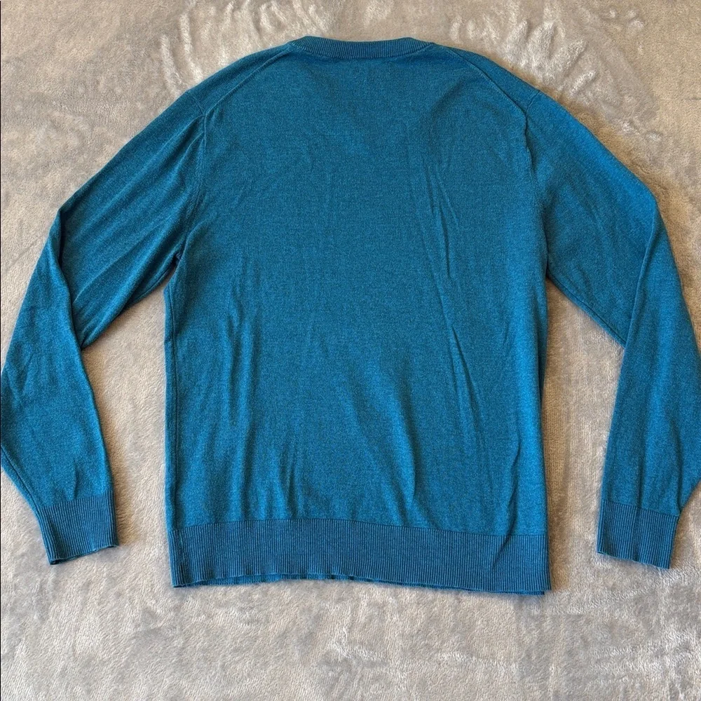 Old Navy V-Neck Teal Men’s Sweater Sz L